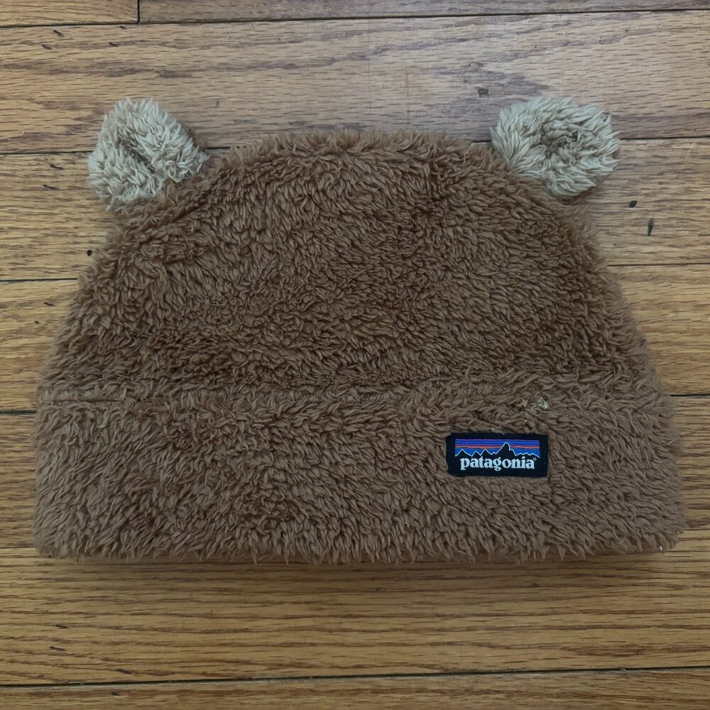 Patagonia "Baby Furry Friends" Fleece Hat, size 24M